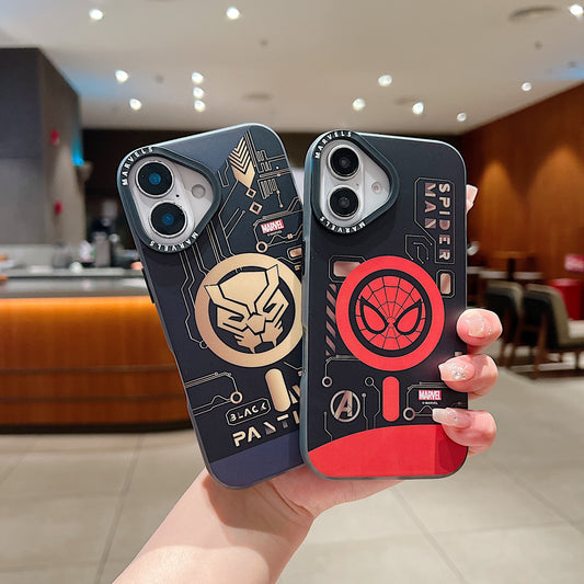 Apple iPhone 16 Series Premium Spider-Man IMD Printed Back Case - Spider-Man