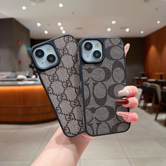 Apple iPhone Luxury Branded Leather Designer Case - GUCCI