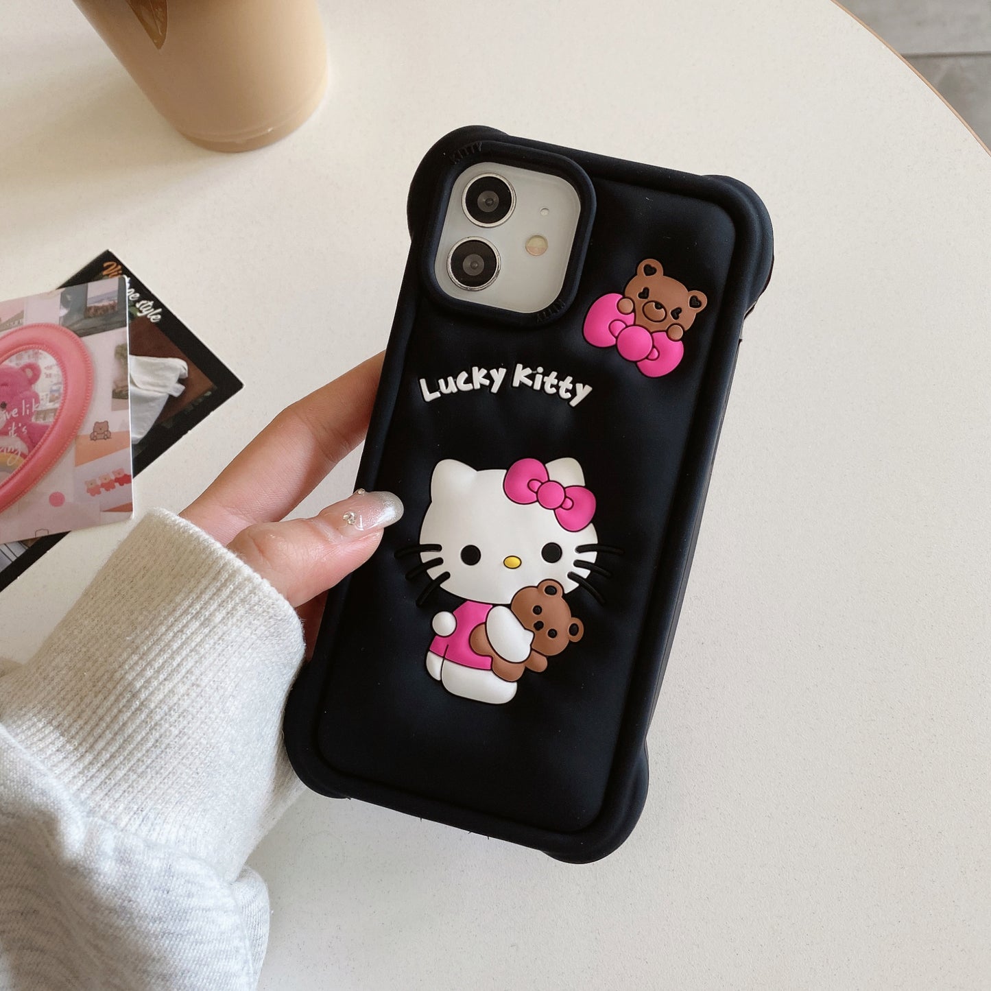 Apple iPhone 11 Hello Kitty Soft Silicon Case (Pattern 3)