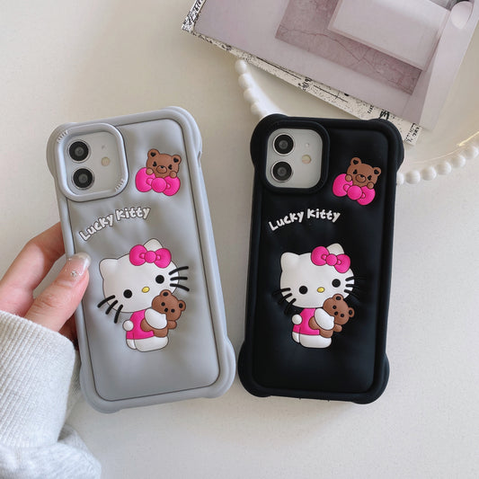 Apple iPhone 11 Hello Kitty Soft Silicon Case (Pattern 3)