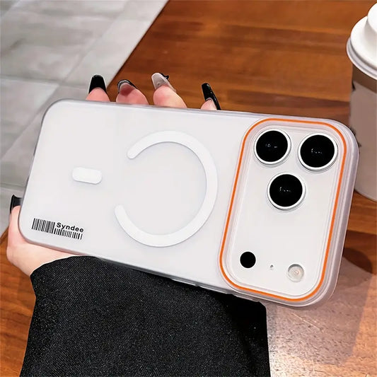 Apple iPhone 17 Pro Max Premium Magnetic Frosted Ultra Slim Back Case - Frosted White