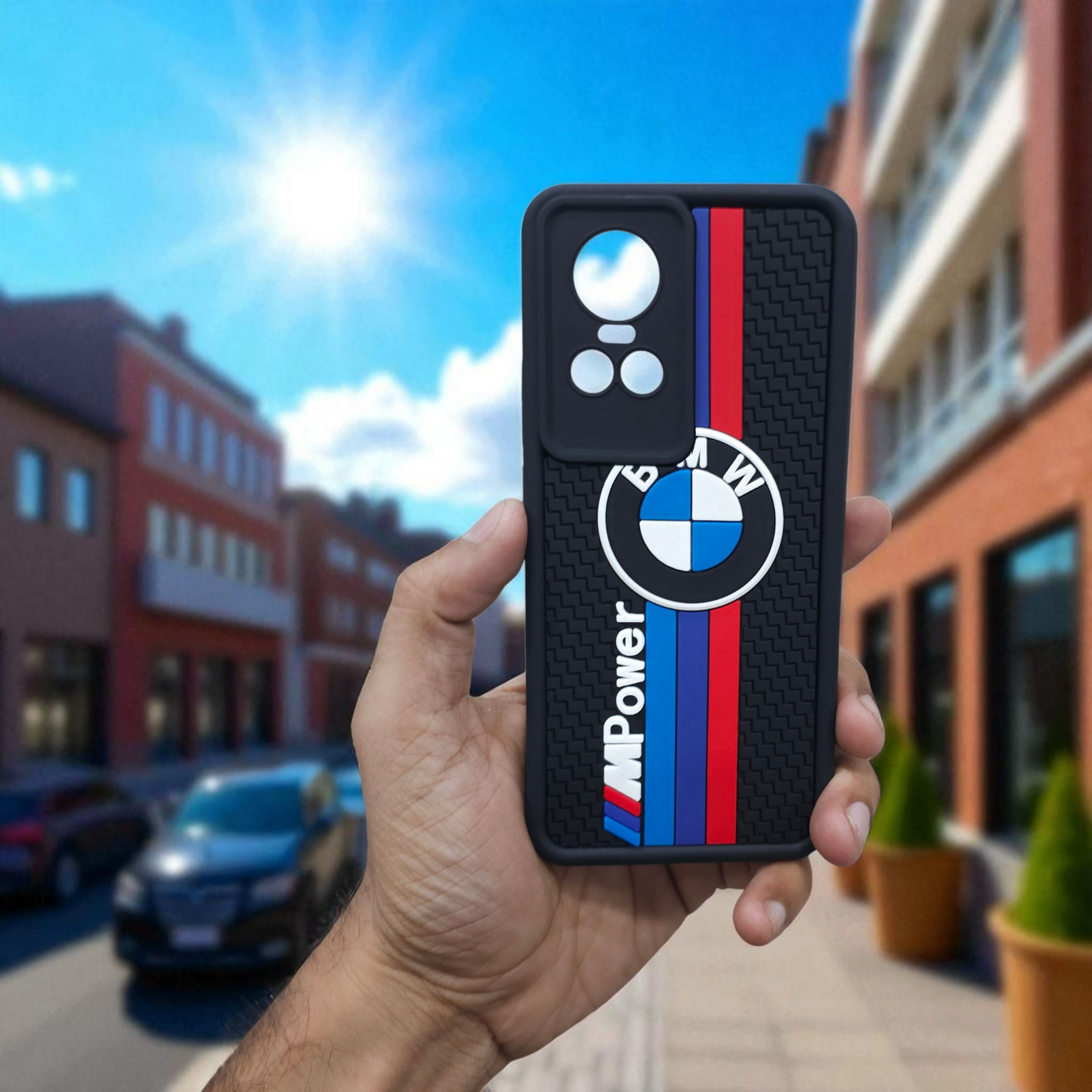 Oppo Reno 10 Pro 5G BMW Soft Silicone Cute 3D Cartoon Back Cover Case - BMW