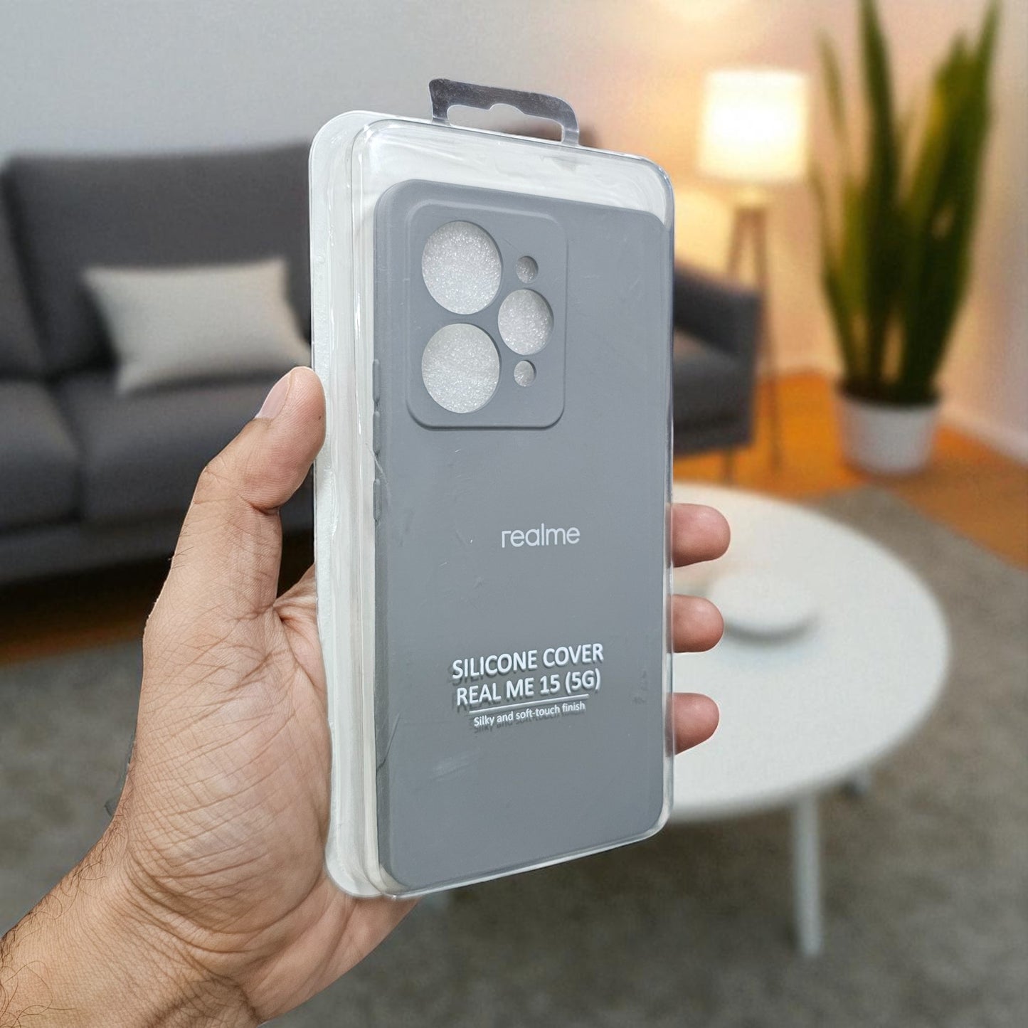 Realme 15 5g Soft Silicone Back Cover Case - Pattern 1