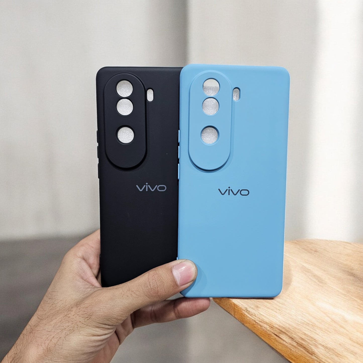 (Pack of 2) Vivo V40e / iQOO Z9s 5G Silicone Case Cover - Pattern 3