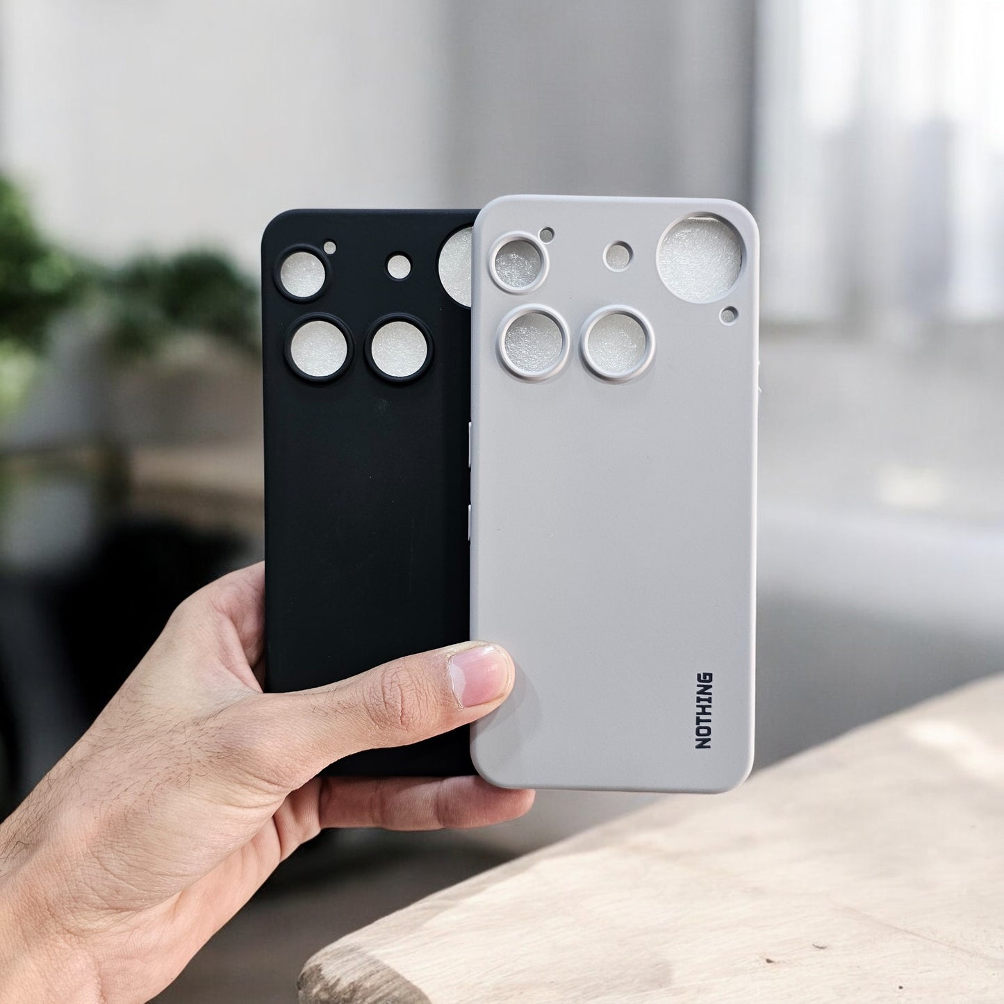 (Pack of 2) Nothing Phone 3 5G Silicone Case Cover - Combo 4