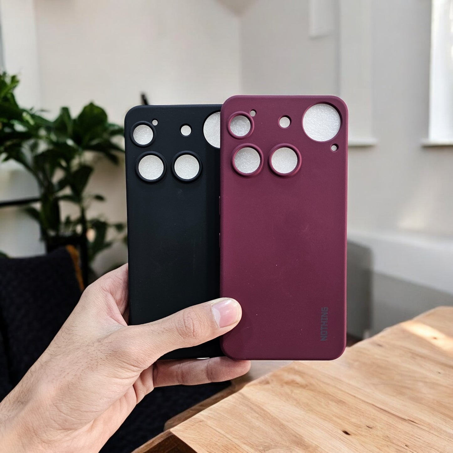 (Pack of 2) Nothing Phone 3 5G Silicone Case Cover - Combo 3