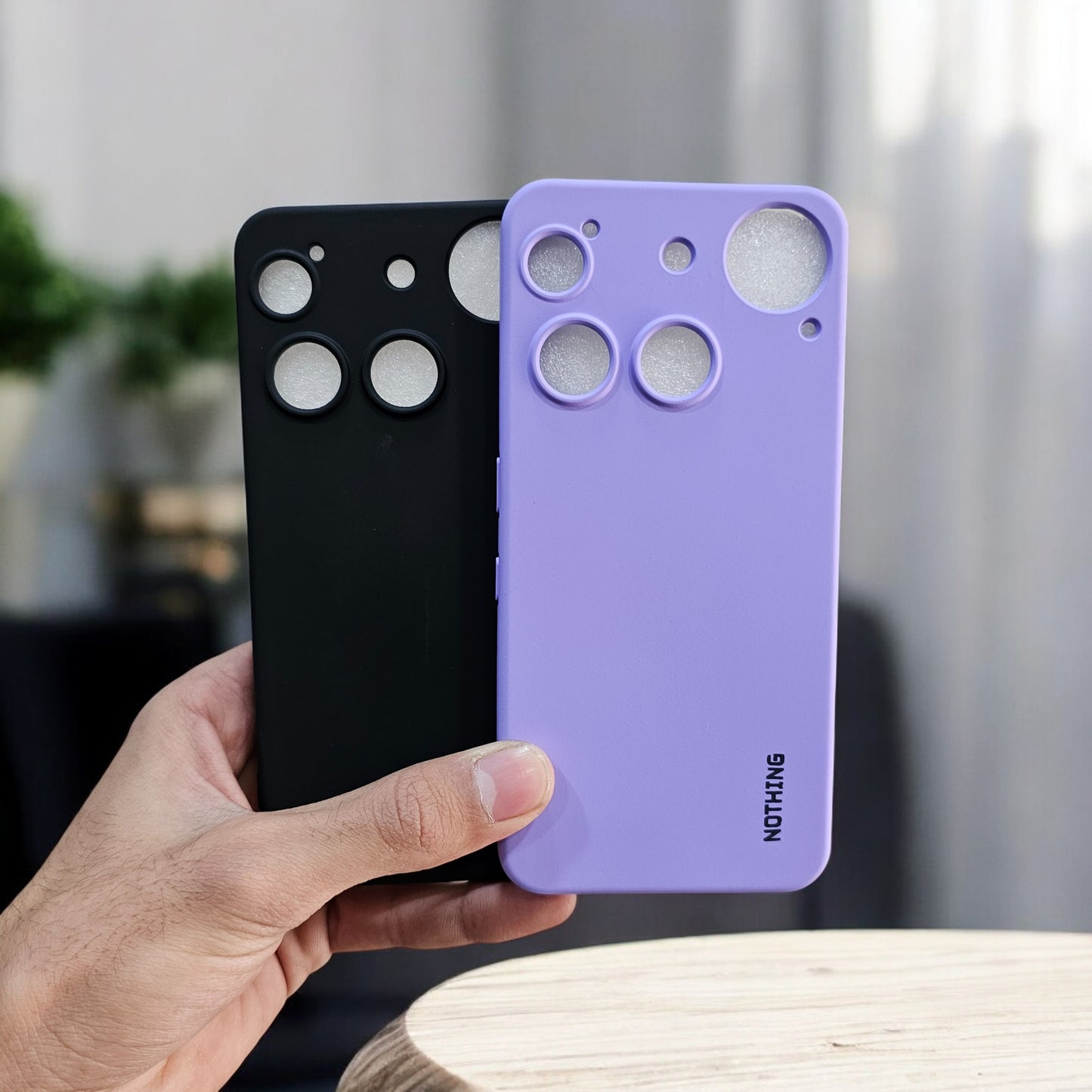 (Pack of 2) Nothing Phone 3 5G Silicone Case Cover - Combo 2