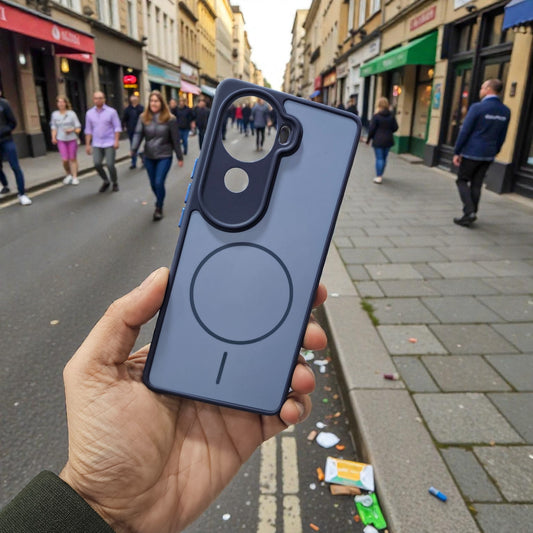 Vivo V40e/iQoo Z9s 5g Premium Magsafe Printed New Candy Color Back Case