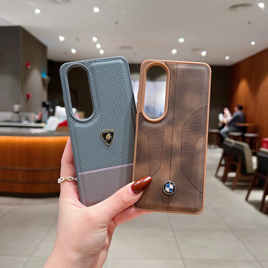 OnePlus Nord CE 4 5g Luxury Branded Car Logo Leather Designer Case -BMW 2