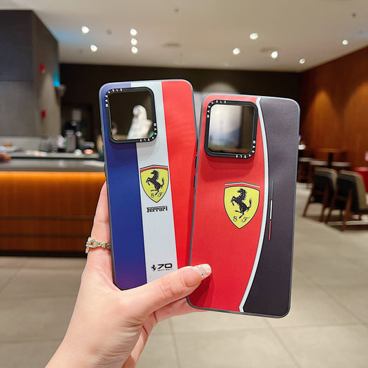 Motorola Moto EDGE 50 Pro 5G Premium Ferrari IMD Printed Back Case -Ferrari 2