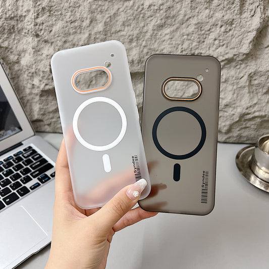 Nothing Phone 2A 5G Premium Magnetic Frosted Ultra Slim Back Case - White