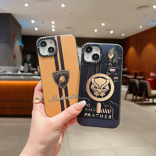 Apple iPhone Premium Lamborghini IMD Printed Back Case - Lamborghini