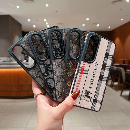 OnePlus Nord CE 4 5g Luxury Branded Leather Designer Case - Burberry