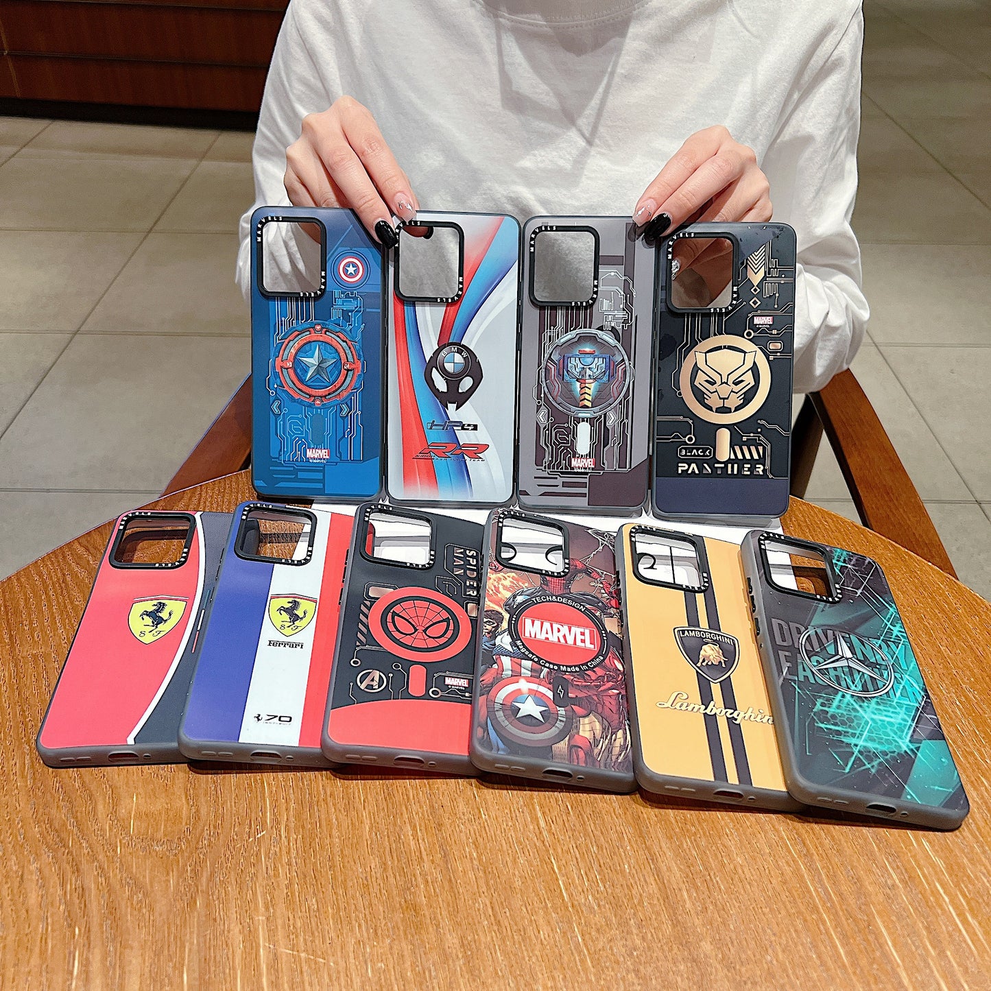 Motorola Moto EDGE 50 Pro 5G Premium Captain America IMD Printed Back Case - Captain America