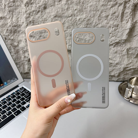 OnePlus Nord 4 5G Premium Magnetic Frosted Ultra Slim Back Case - Desert Gold