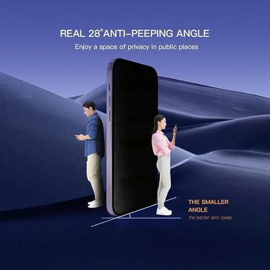 (Pack Of 3)Nothing Phone 3A Pro 5g Anti-Spy 360 Privacy Tempered Glass