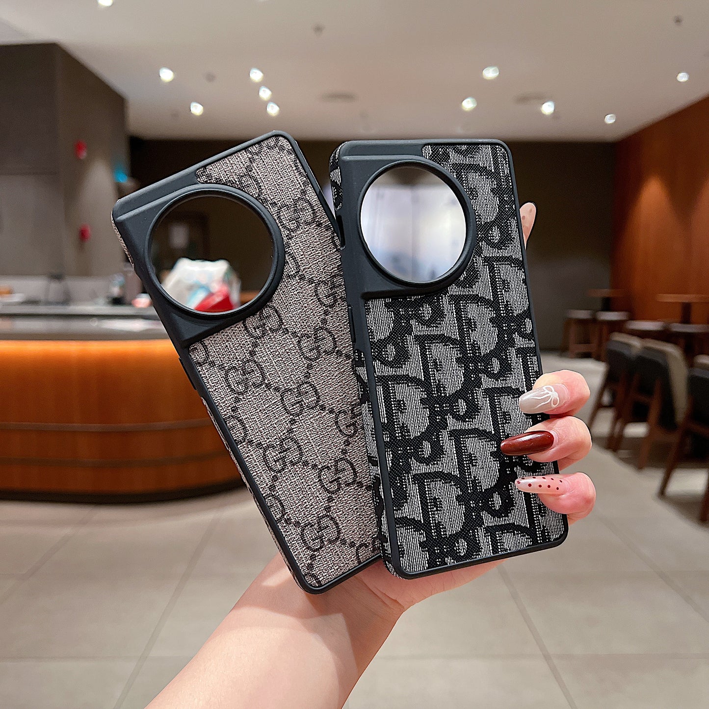 OnePlus 11r 5g Luxury Branded Leather Designer Case -Dior