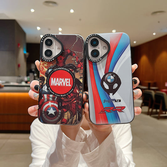 Apple iPhone 16 Series Premium Avengers IMD Printed Back Case - Avengers