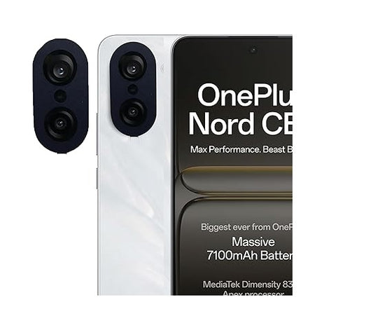 OnePlus Nord CE 5 5G Camera Lens Protector with Aluminum Alloy Rings