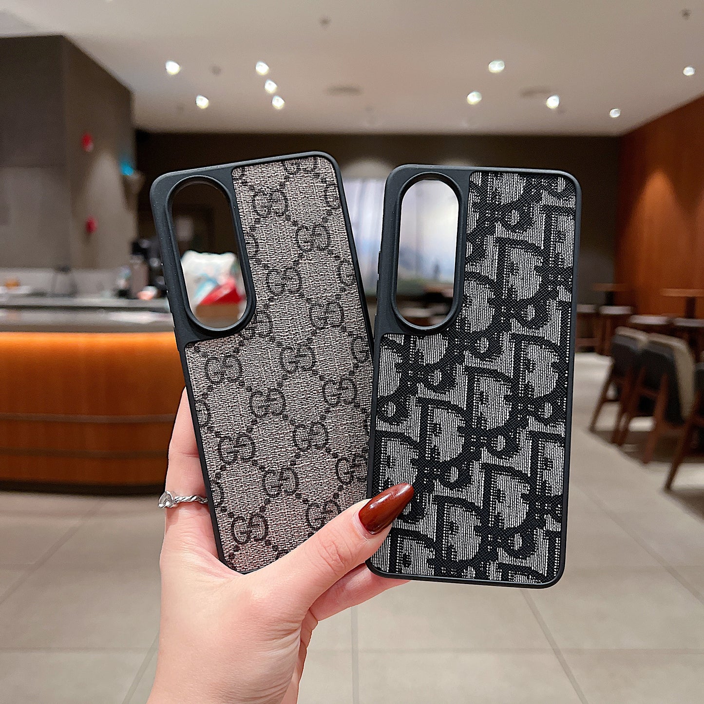 OnePlus Nord CE 4 5g Luxury Branded Leather Designer Case - DIOR