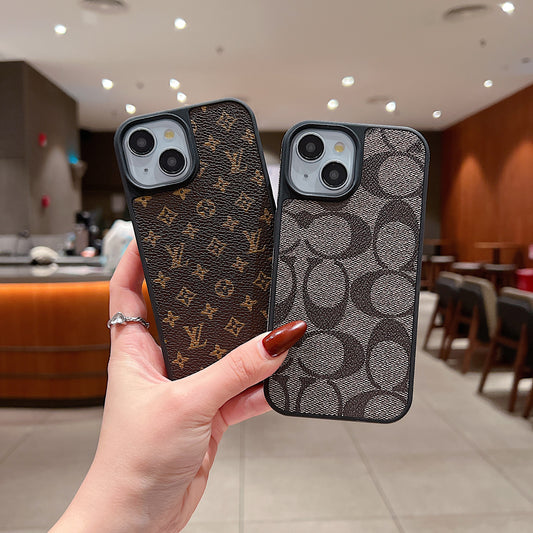 Apple iPhone Luxury Branded Leather Designer Case - Louis Vuitton