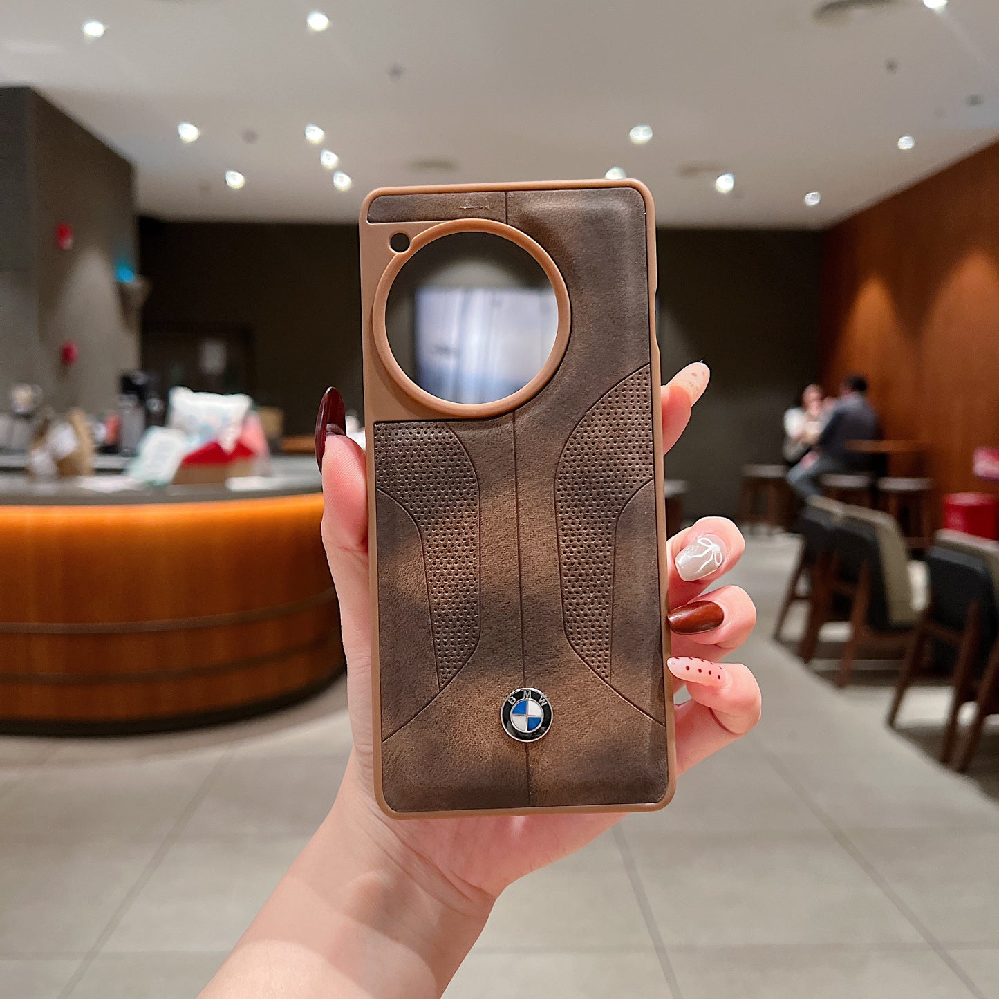 OnePlus 12r 5g Luxury Branded Leather Designer Case - BMW 2
