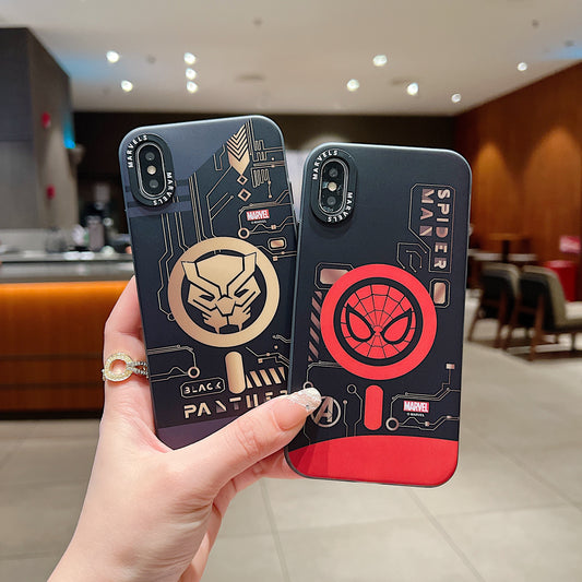 Apple iPhone X/Xs Premium Black Panther IMD Printed Back Case - Black Panther