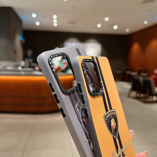 Motorola Moto G85 5G Premium Lamborghini IMD Printed Back Case - Lamborghini