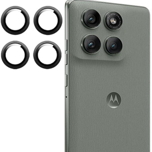 Motorola Moto EDGE 60 Pro 5G Camera Lens Protector with Aluminum Alloy Rings