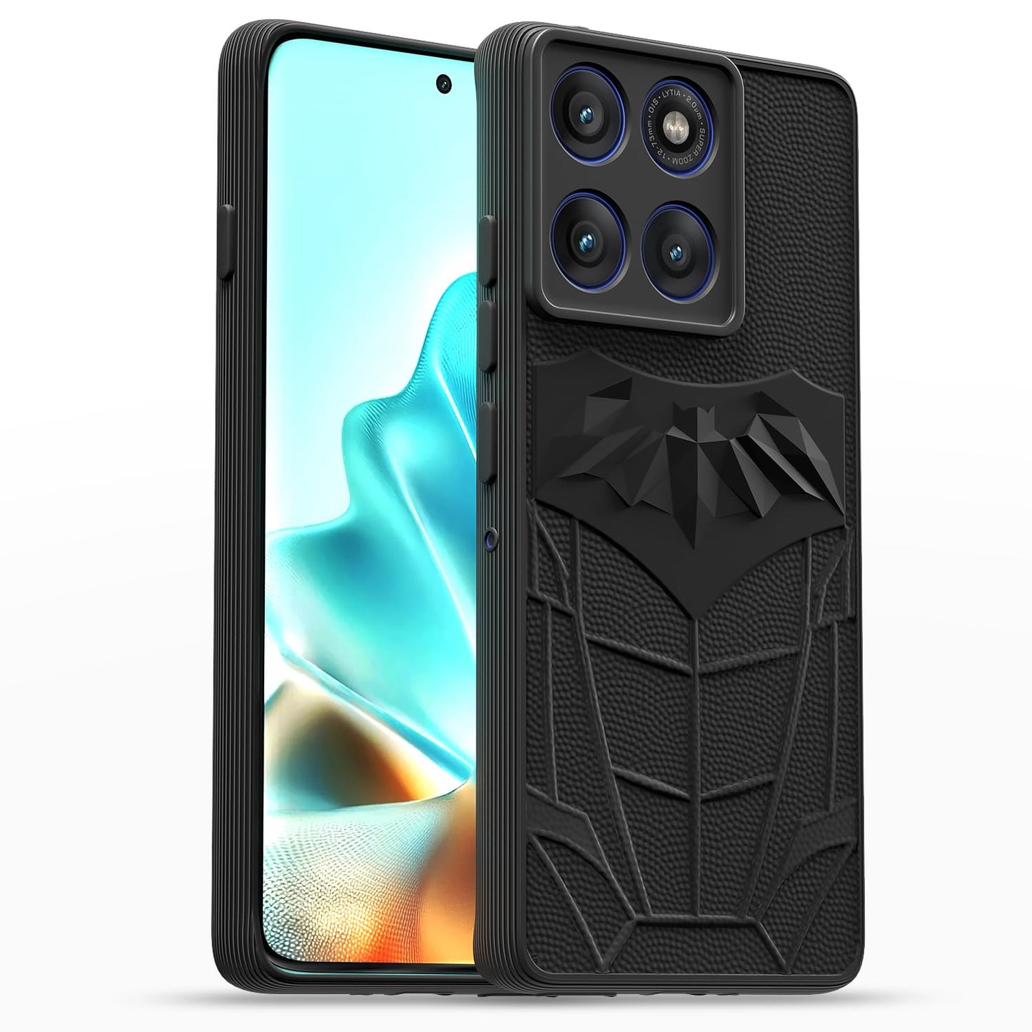 Motorola Moto Edge 60 Pro 5G Soft Silicone Back Case Cover - Batman