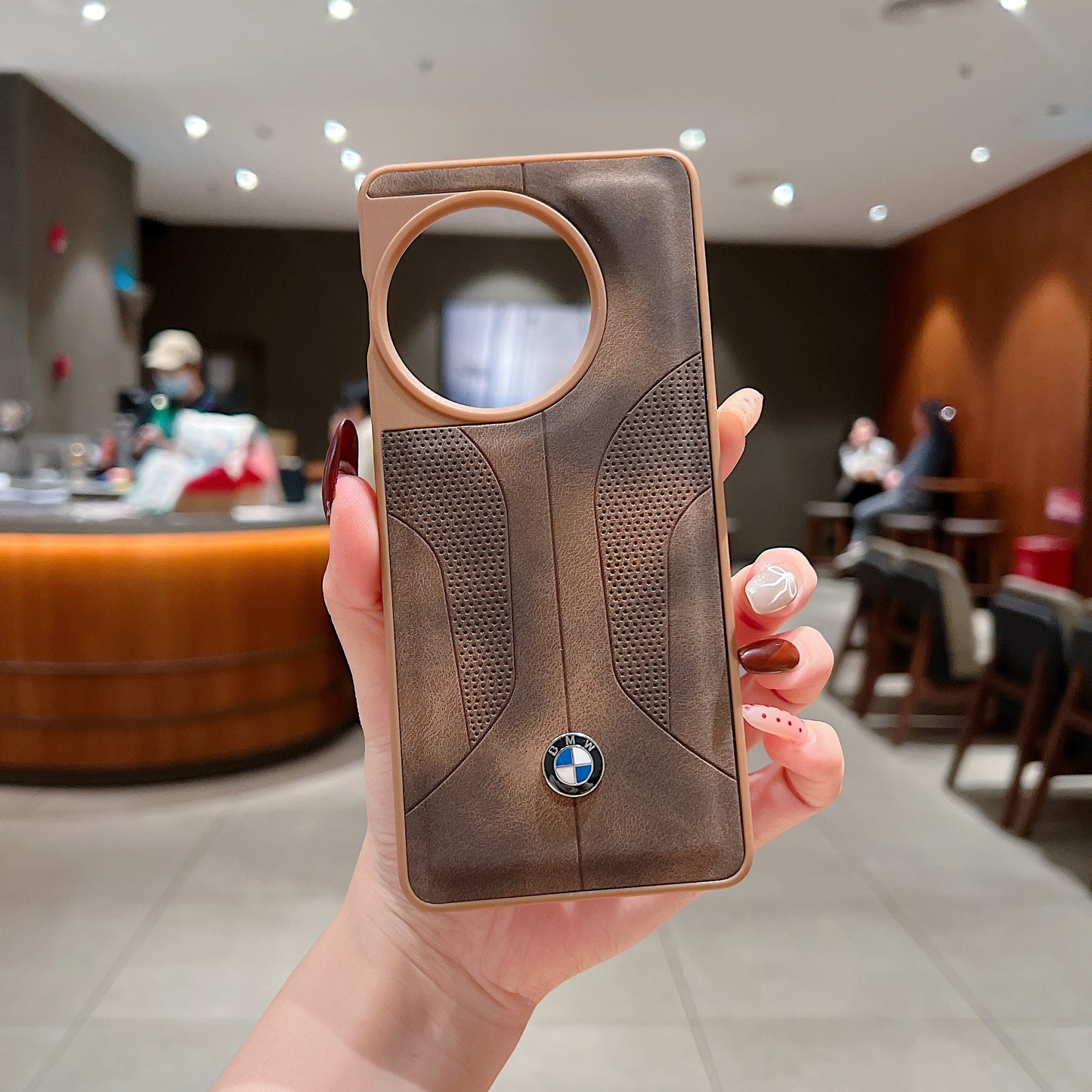 OnePlus 11r 5g Luxury Branded Leather Designer Case- BMW 2