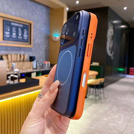 Apple iPhone 16 Convertor case Magsafe working - Deep Blue