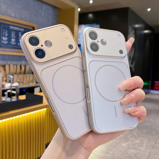 Apple iPhone 16 Convertor case Magsafe working - Desert Titanium