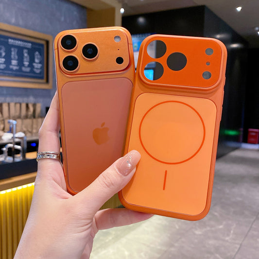 Apple iPhone 17 Pro Convertor case Magsafe working - Cosmic Orange