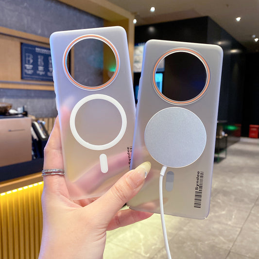 Oppo F27 Pro Plus 5G Premium Magnetic Frosted Ultra Slim Back Case - White