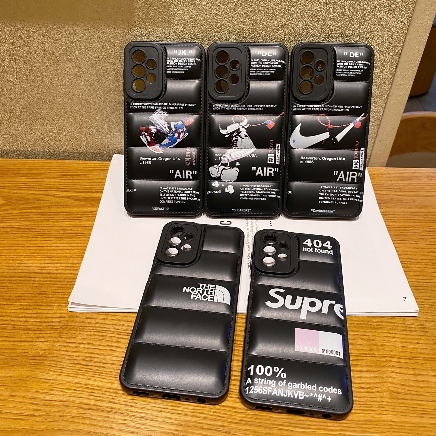 Samsung A52/A52s 5G Matte Soft Puff Jacket case_Pattern 4