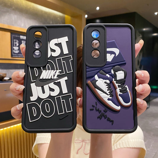 OnePlus Nord CE 4 5G Nike Soft Silicone Cute 3D Cartoon Back Cover Case - Nike 1