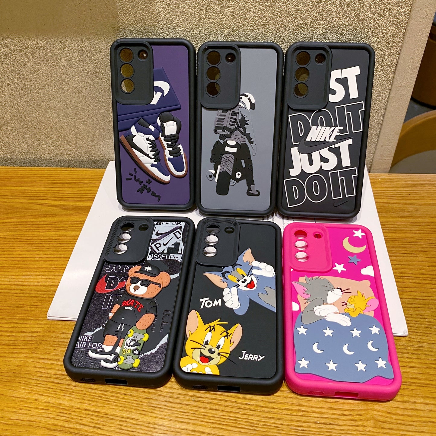 Samsung S20 FE 5G Nike Soft Silicone Cute 3D Cartoon Back Cover Case - Nike 2