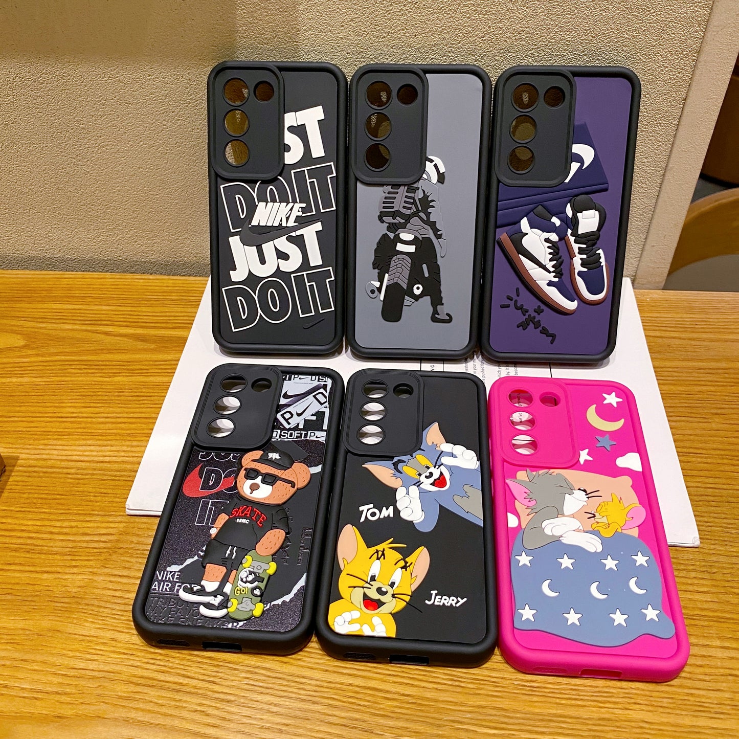 Vivo T3 5G Nike Soft Silicone Cute 3D Cartoon Back Cover Case - Nike 2