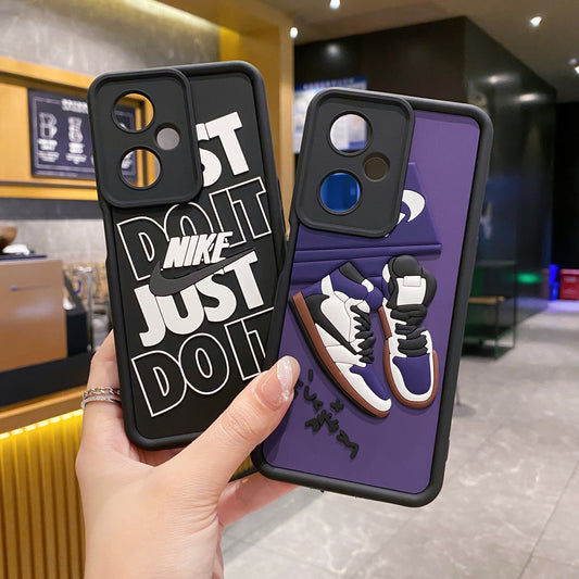OnePlus Nord CE 3 Lite 5G Nike Soft Silicone Cute 3D Cartoon Back Cover Case - Nike 2