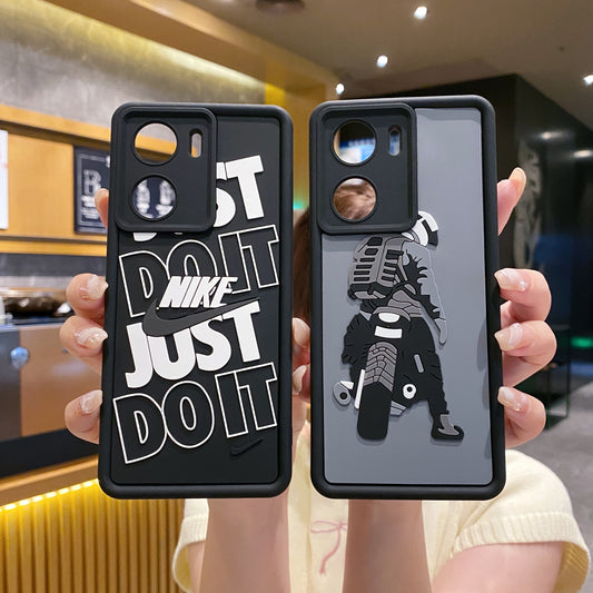 Vivo V29e 5G Nike Soft Silicone Cute 3D Cartoon Back Cover Case - Nike 1