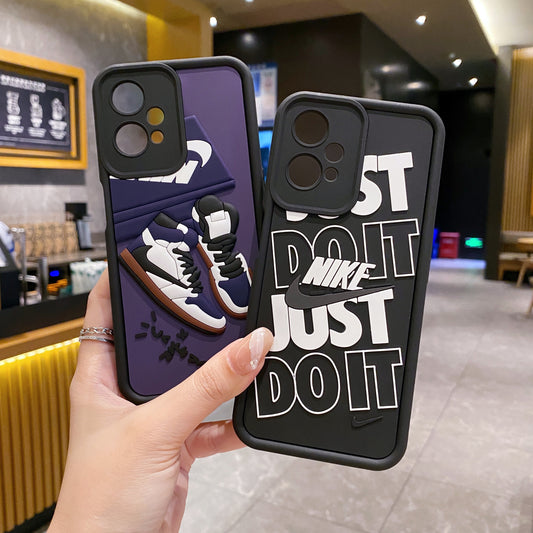OnePlus Nord CE 2 Lite 5G Nike Soft Silicone Cute 3D Cartoon Back Cover Case - Nike 2