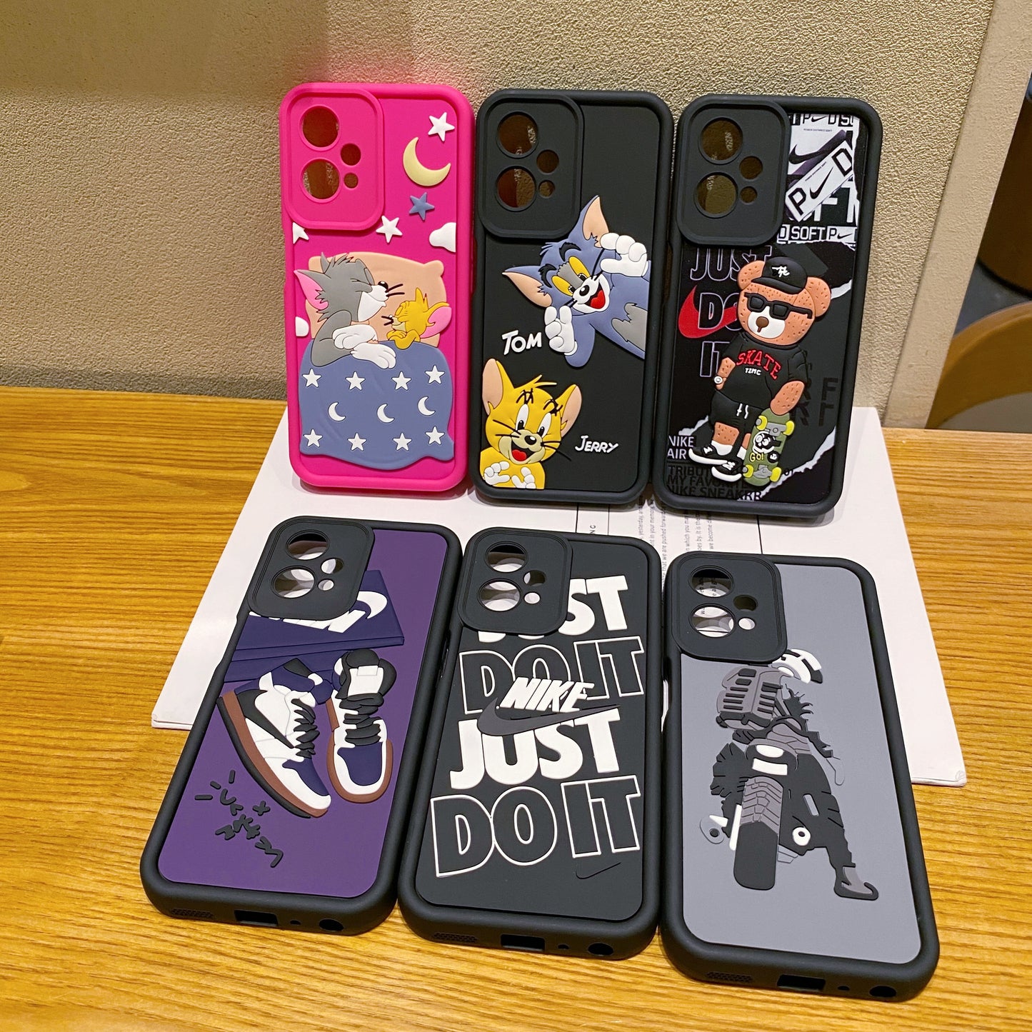 OnePlus Nord CE 3 Lite 5G Bear Soft Silicone Cute 3D Cartoon Back Cover Case - Bear