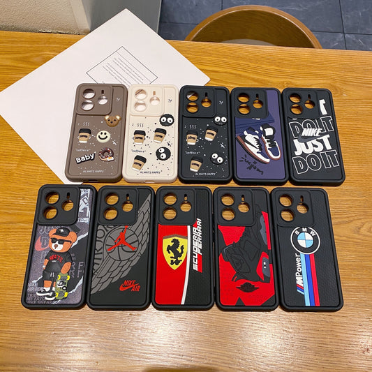 Redmi Note 14 5G Jordan Soft Silicone Cute 3D Cartoon Back Cover Case - Jordan 1