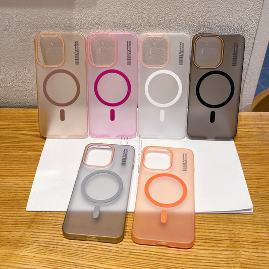 OnePlus 13s 5G Premium Magnetic Frosted Ultra Slim Back Case - Frosted Grey