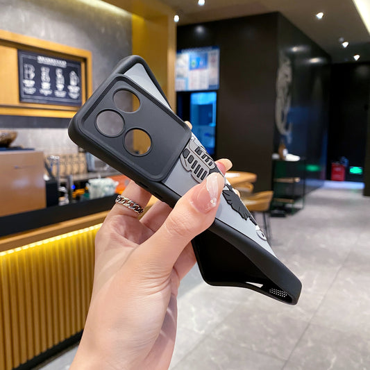 Vivo T2 Pro 5G Moto Rider Soft Silicone Cute 3D Cartoon Back Cover Case - Moto Rider