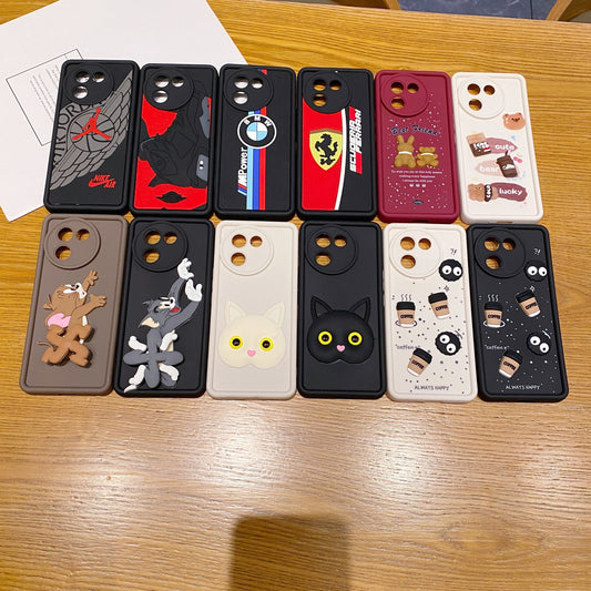 Vivo V30e 5G Jordan Soft Silicone Cute 3D Cartoon Back Cover Case - Jordan 1