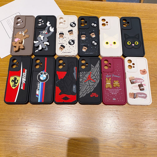 OnePlus Nord ce 2 Lite 5G BMW Soft Silicone Cute 3D Cartoon Back Cover Case - BMW