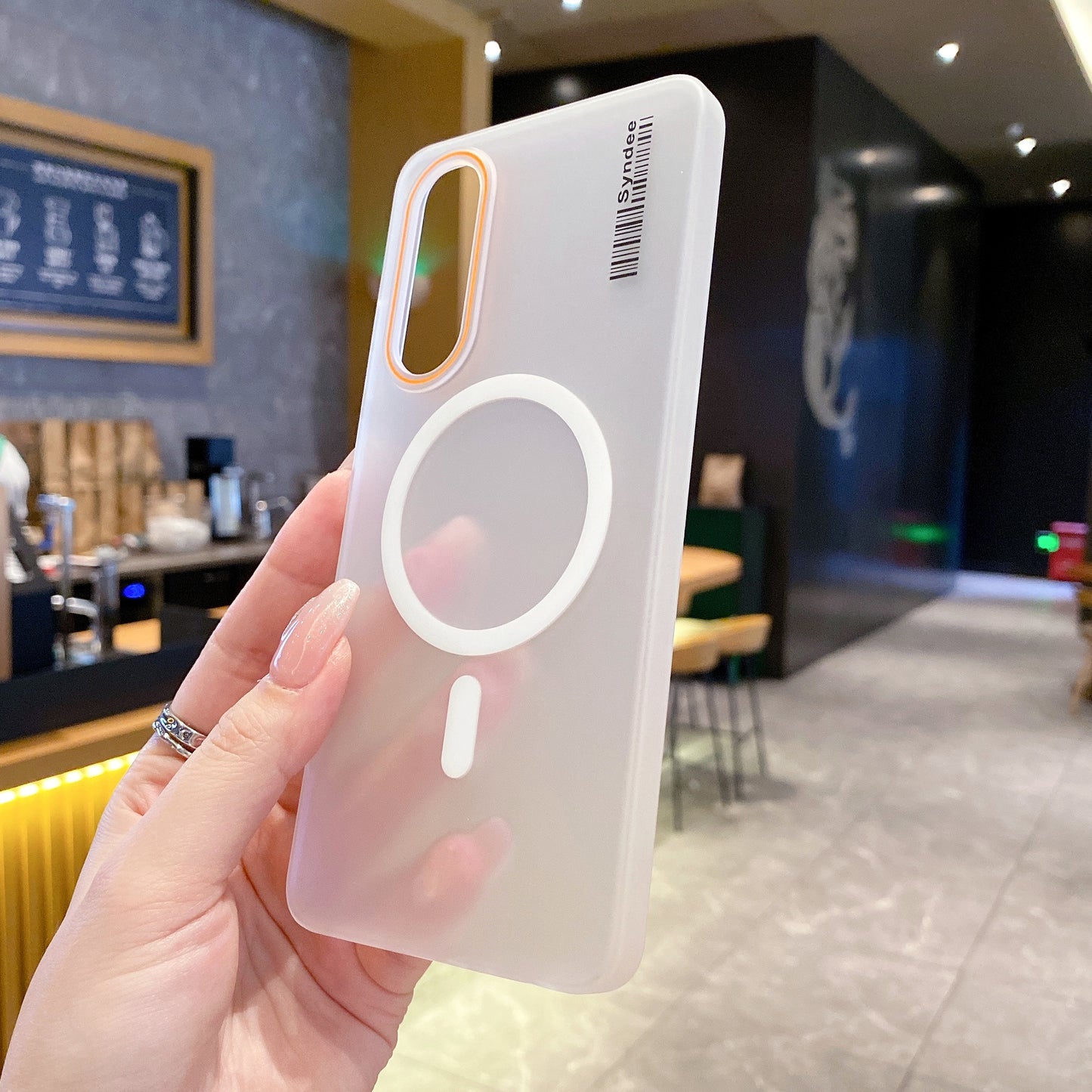 Oneplus Nord Ce 4 5G Premium Magnetic Frosted Ultra Slim Back Case - White