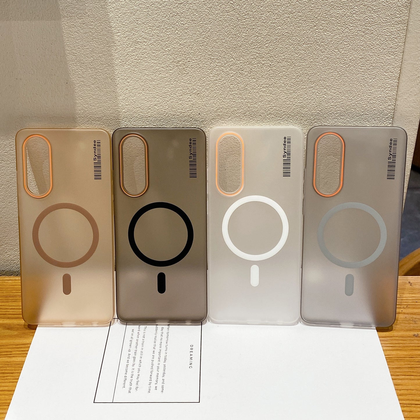 Oneplus Nord Ce 4 5G Premium Magnetic Frosted Ultra Slim Back Case - Grey